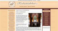 Desktop Screenshot of hochzeitszubehoer.info